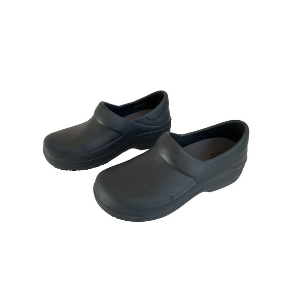 CROCS Women's Classic Black Mules - Picture 2 of 6